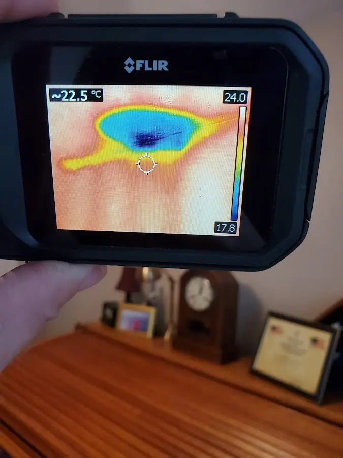 Thermal imaging inspection for water damage in Oregon City